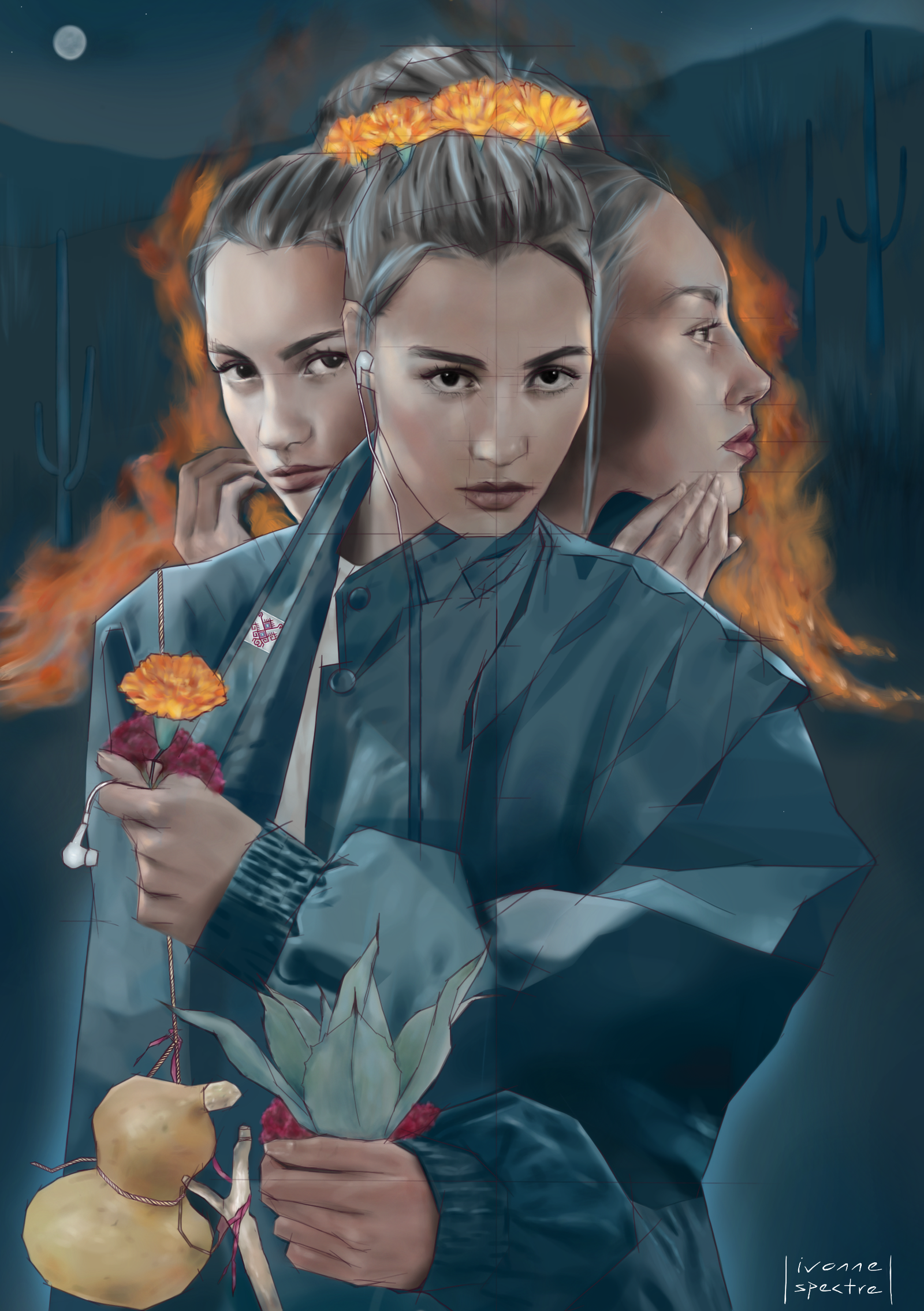 VELVET FLOWER — Digital Art